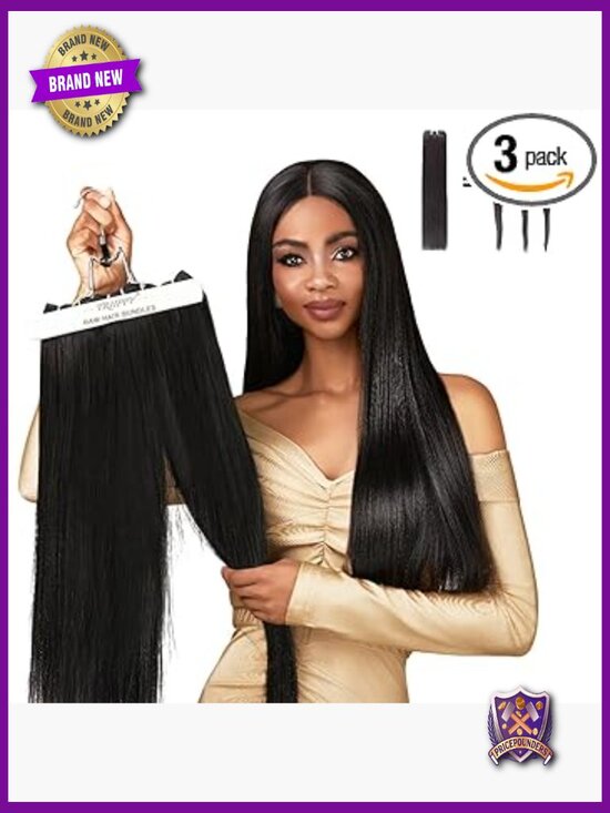 100% Raw Cambodian Human Hair Sew In Weave 3 Bundles Triple Lifespan main image 5